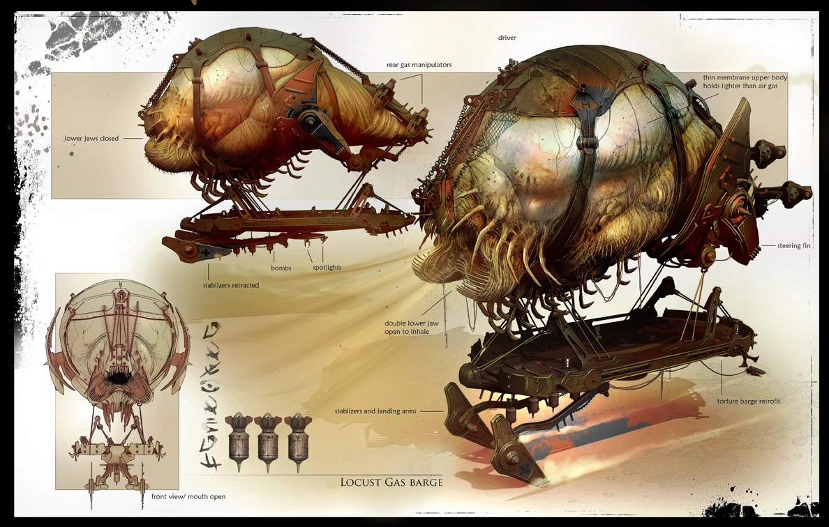 Gas Barge Gearspedia, the Gears of War wiki Gears of War, Gears of
