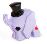 peanut the elephant light blue