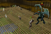 Jungle Demon battle