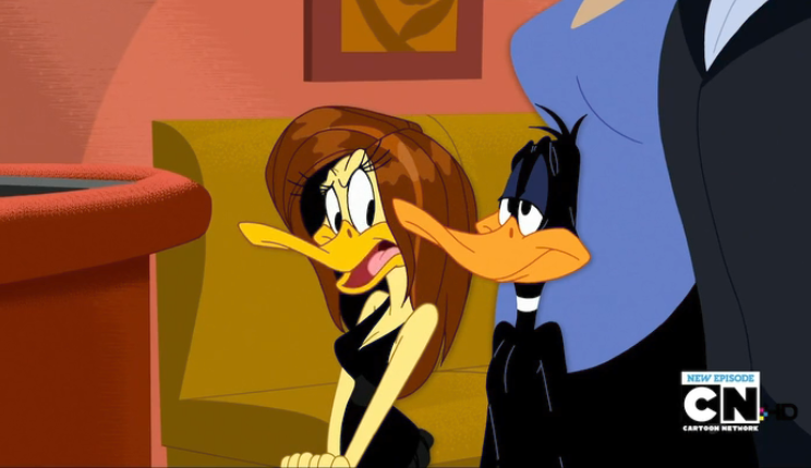 Image - Tina & Daf... Daffy Duck And Tina Duck