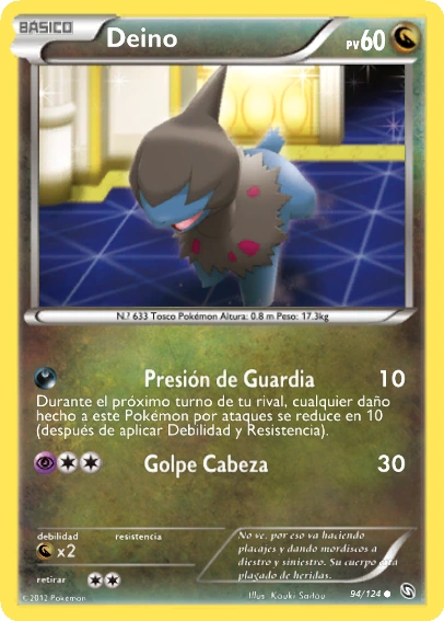 Carta pokemon hydreigon