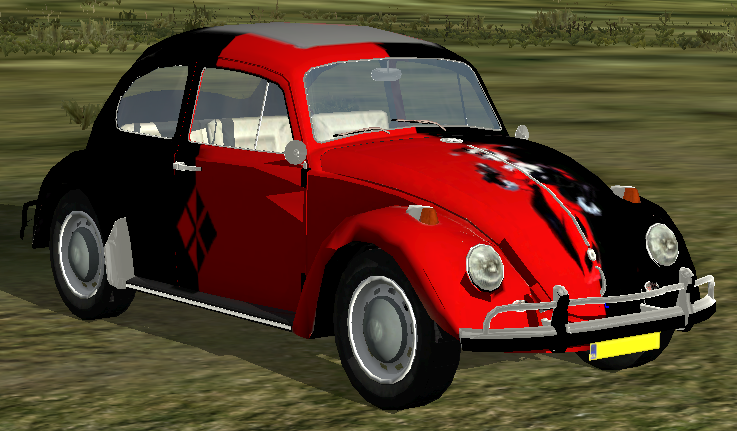 vw beetle harley engine