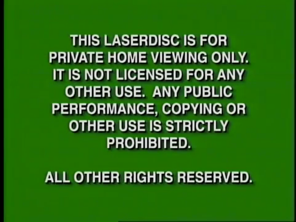FBI WARNING fbi warning: