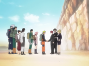 Naruto shakes hands with Gaara