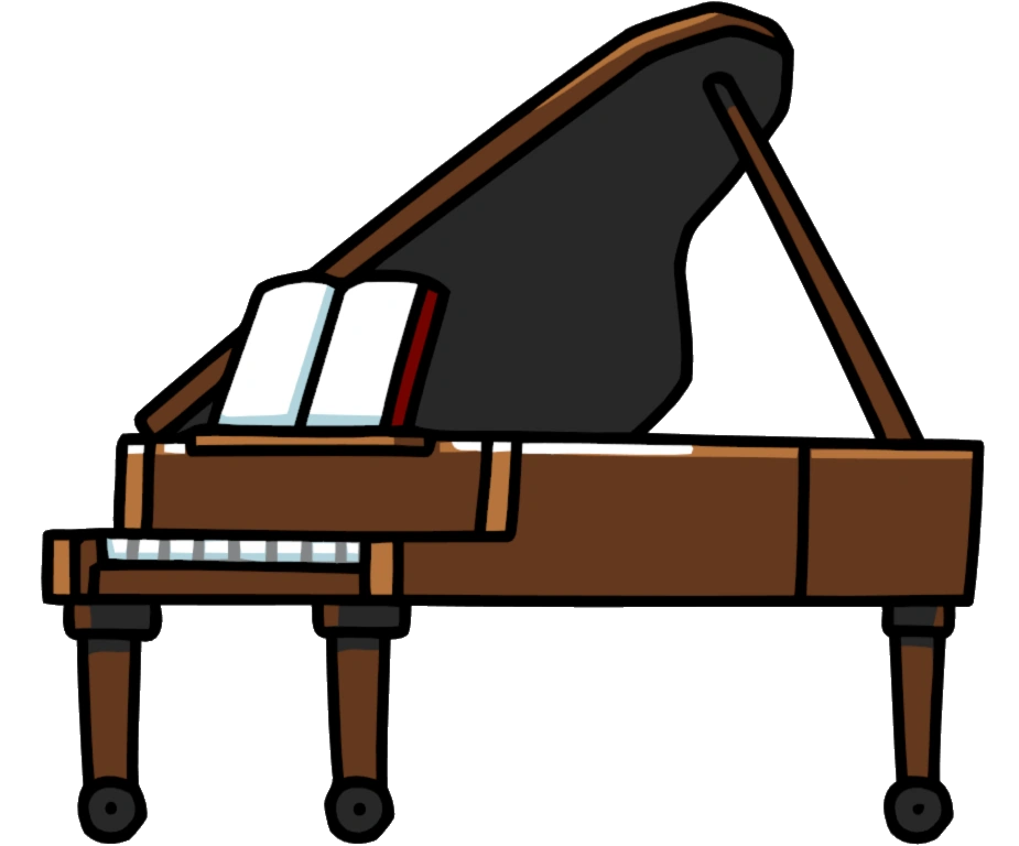 Image - Grand Piano.png - Scribblenauts Wiki