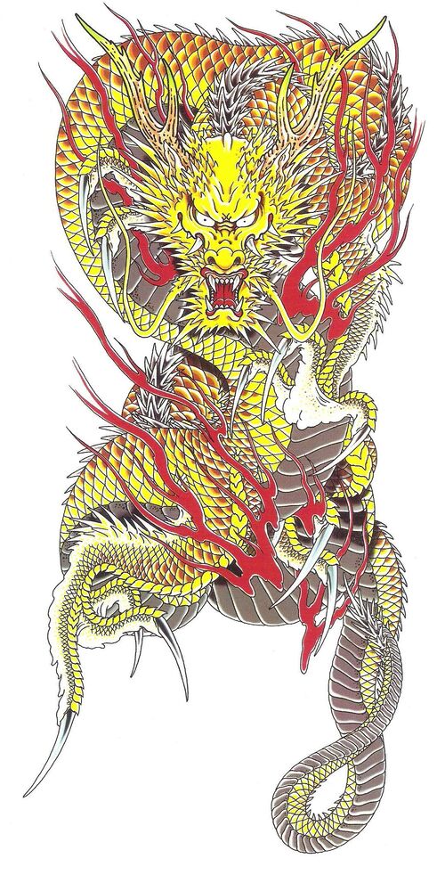 Image Ryuji Goda kouryu tattoo complete design.jpg Yakuza Wiki