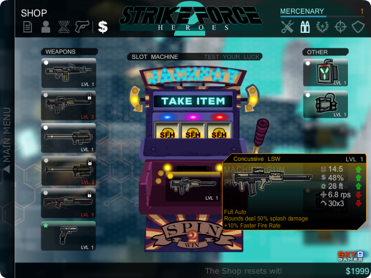 strike force heroes 3 slot machine hack