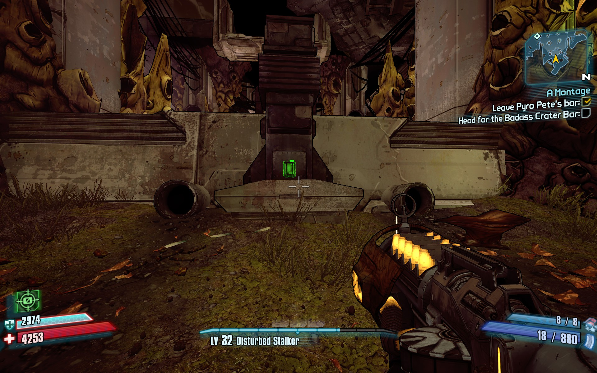 Caustic Caverns missions Borderlands Wiki Walkthroughs, Weapons