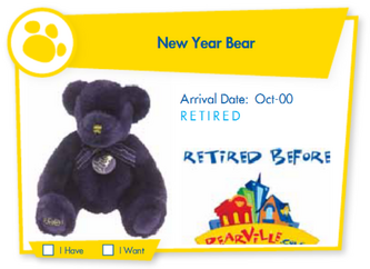 New Year Bear