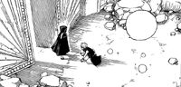 Kneeling In Front of Future Lucy