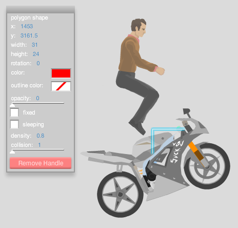 Happy Wheels New Characters Editing the group/vehicle.