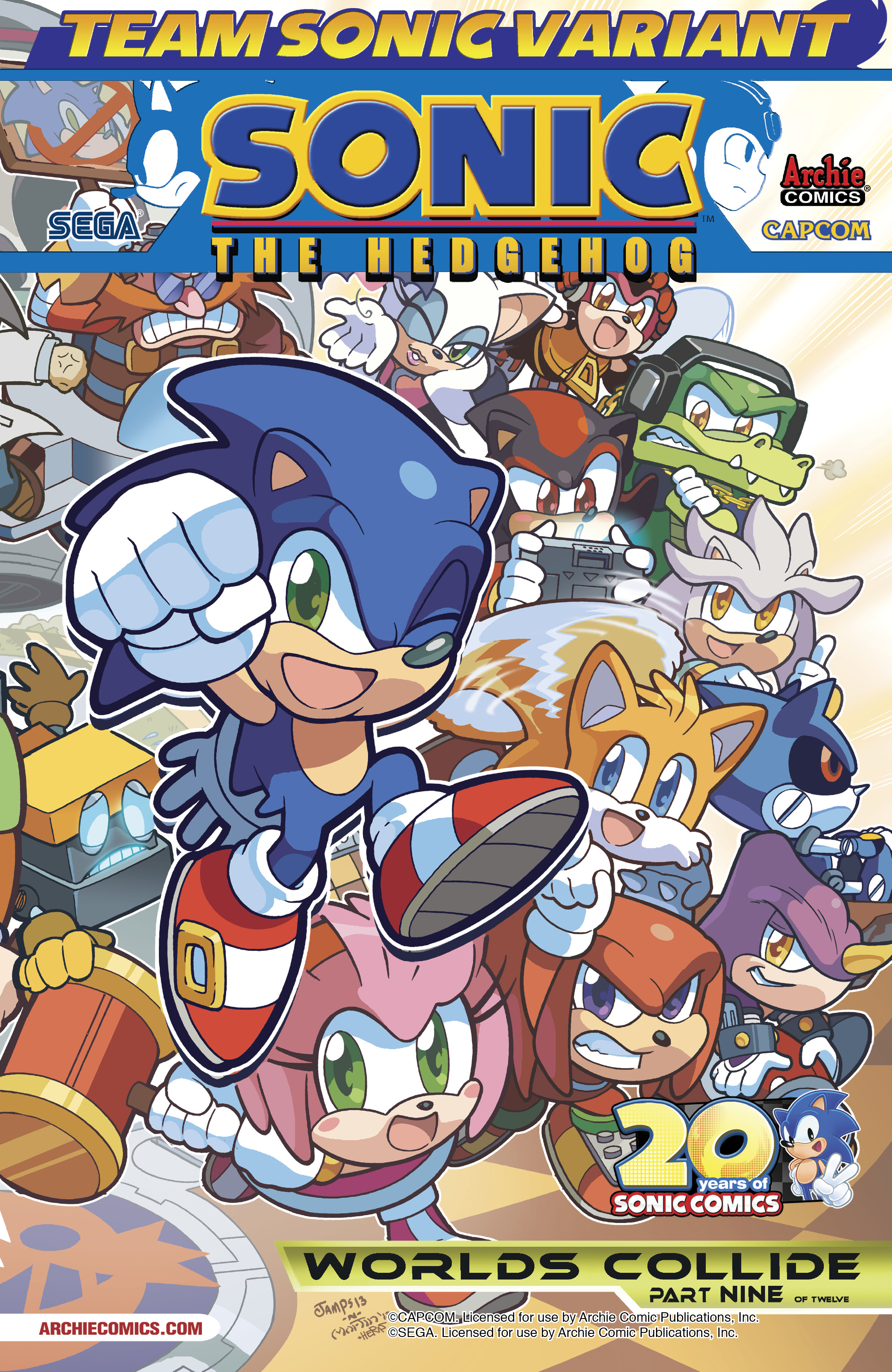 archie comics sonic the hedgehog 1