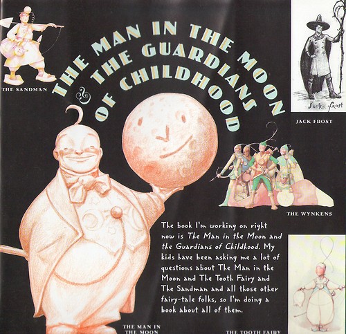 the guardians of childhood and the man in the moon