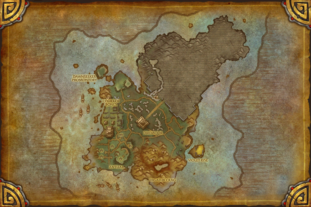 mists of pandaria map