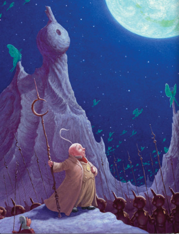 the guardians of childhood and the man in the moon