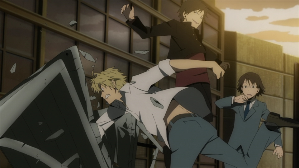 Shizuo and Izaya - Durarara!! Wiki, Anime, Manga, Light Novel