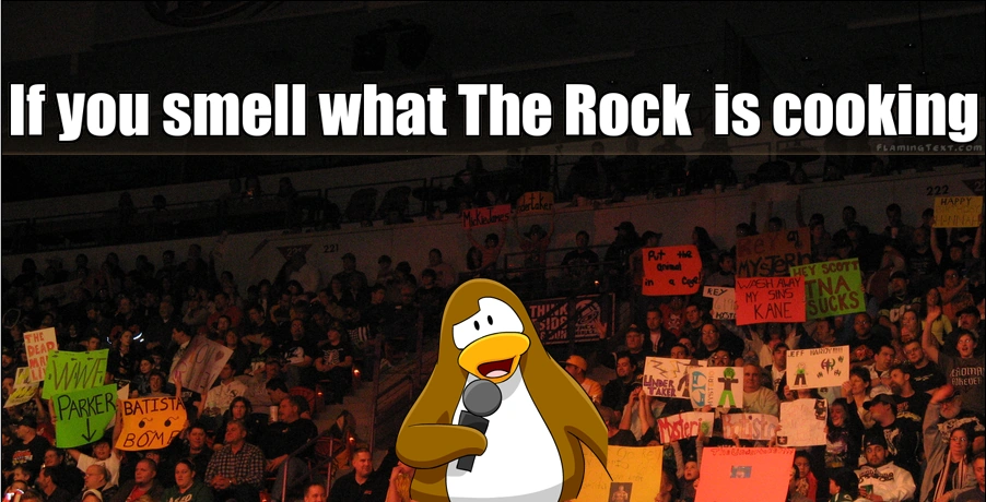 If You Smell What The Rock Is Cooking