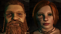 Male noble and female casteless dwarves