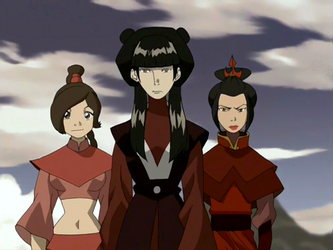 Image Mai Ty Lee And Azula Png Avatar Wiki The Avatar The Last