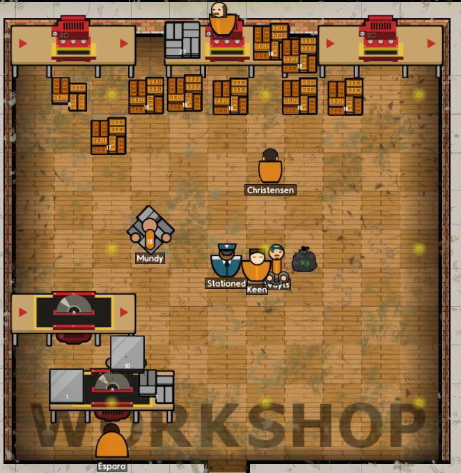 workshop prison architect layout