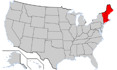 New England USA svg