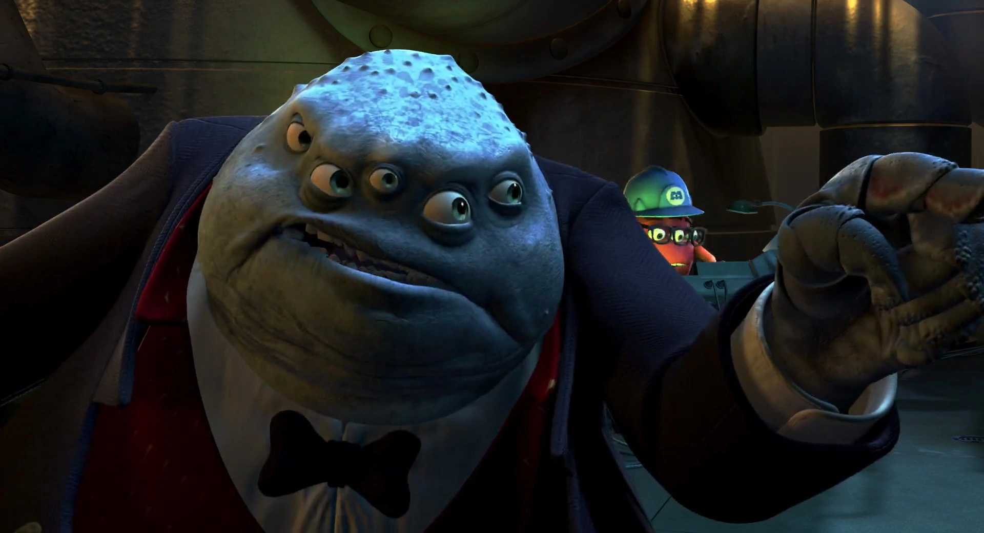 Image Mr. Waternoose Argues with Randall.png Villains Wiki