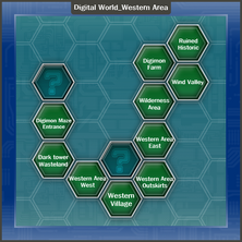 World Map Western Village