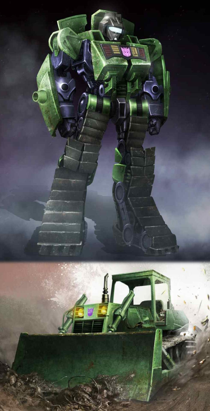 bone crusher transformer toy