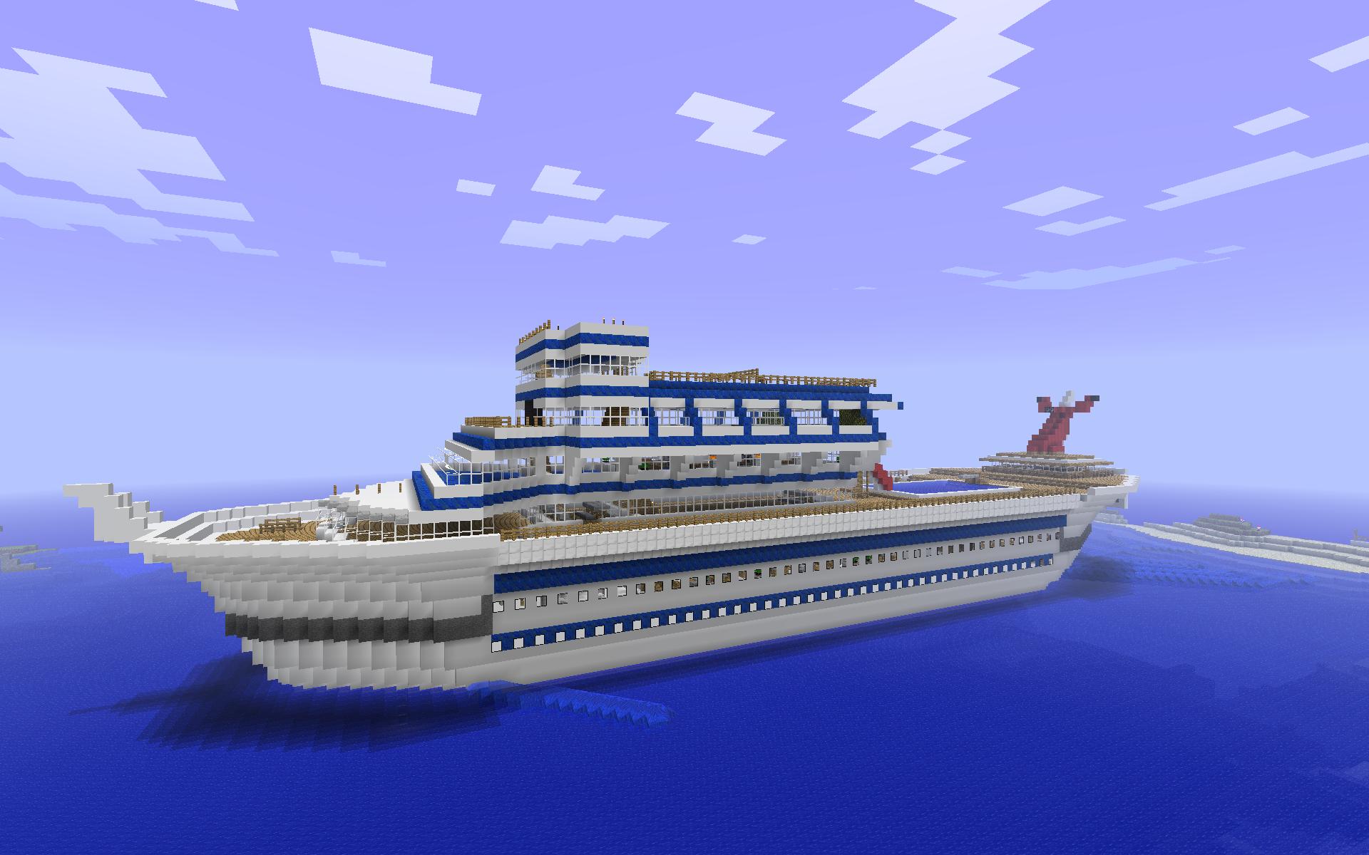 Minecraft Cruise Ship