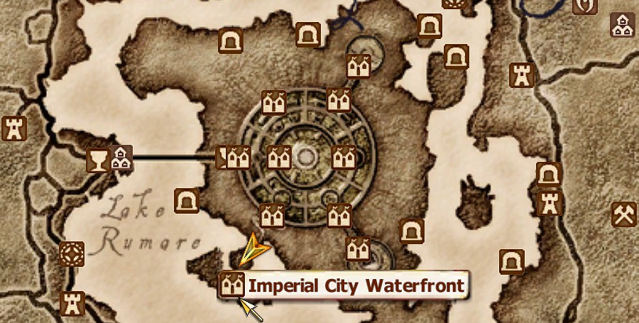 elder scrolls oblivion cities