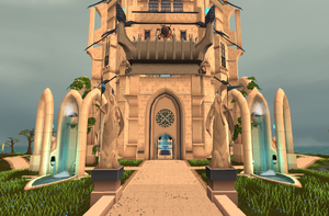 Wizards' Tower entrance