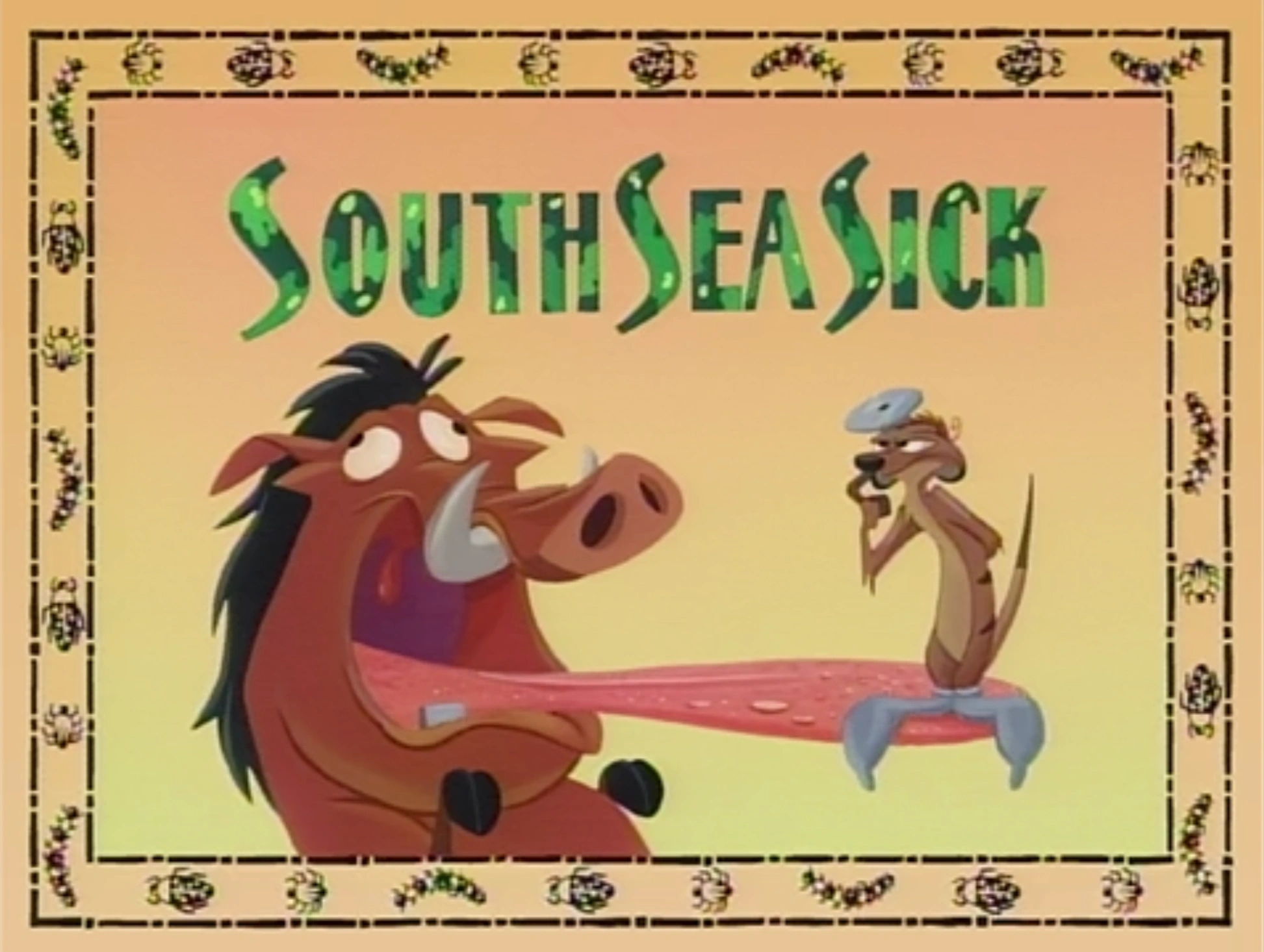 South Sea Sick DisneyWiki