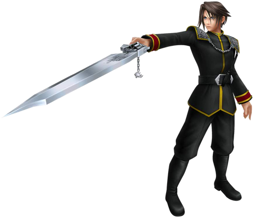 squall leonhart statue