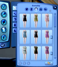 CAS - Vêtements (Les Sims 3)