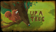 Up a Tree Title Card