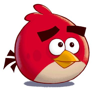 angry birds toons red all
