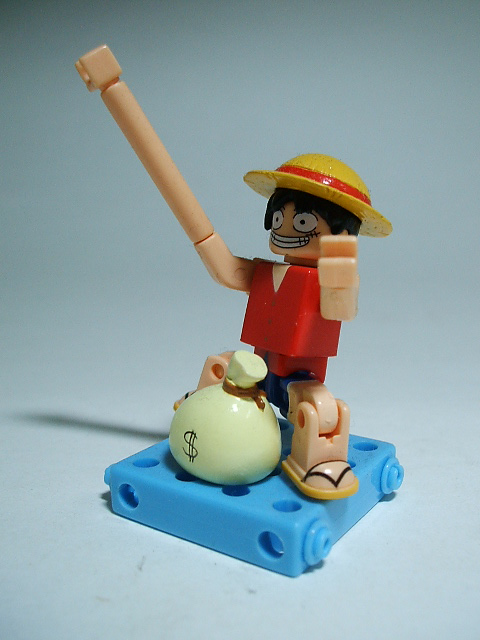 monkey d luffy lego