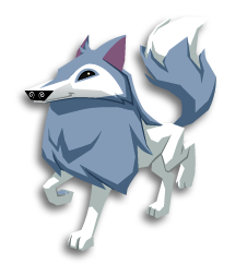 animal jam arctic wolf alpha