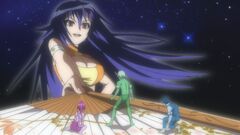 Medaka preaches to the Swimming Club