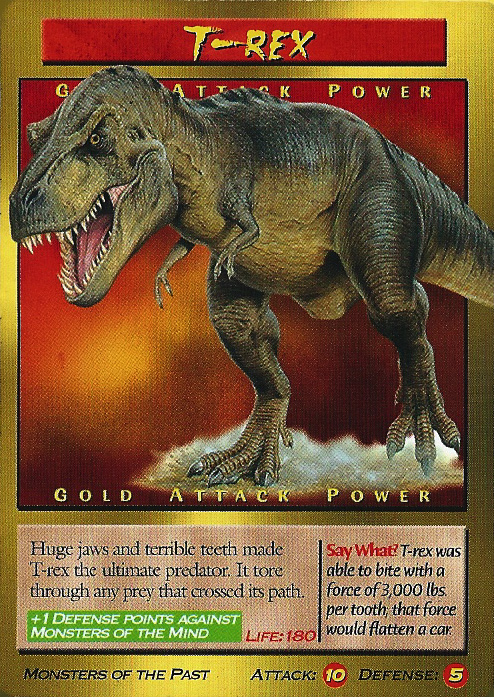 golden t rex