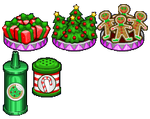 Christmas toppings