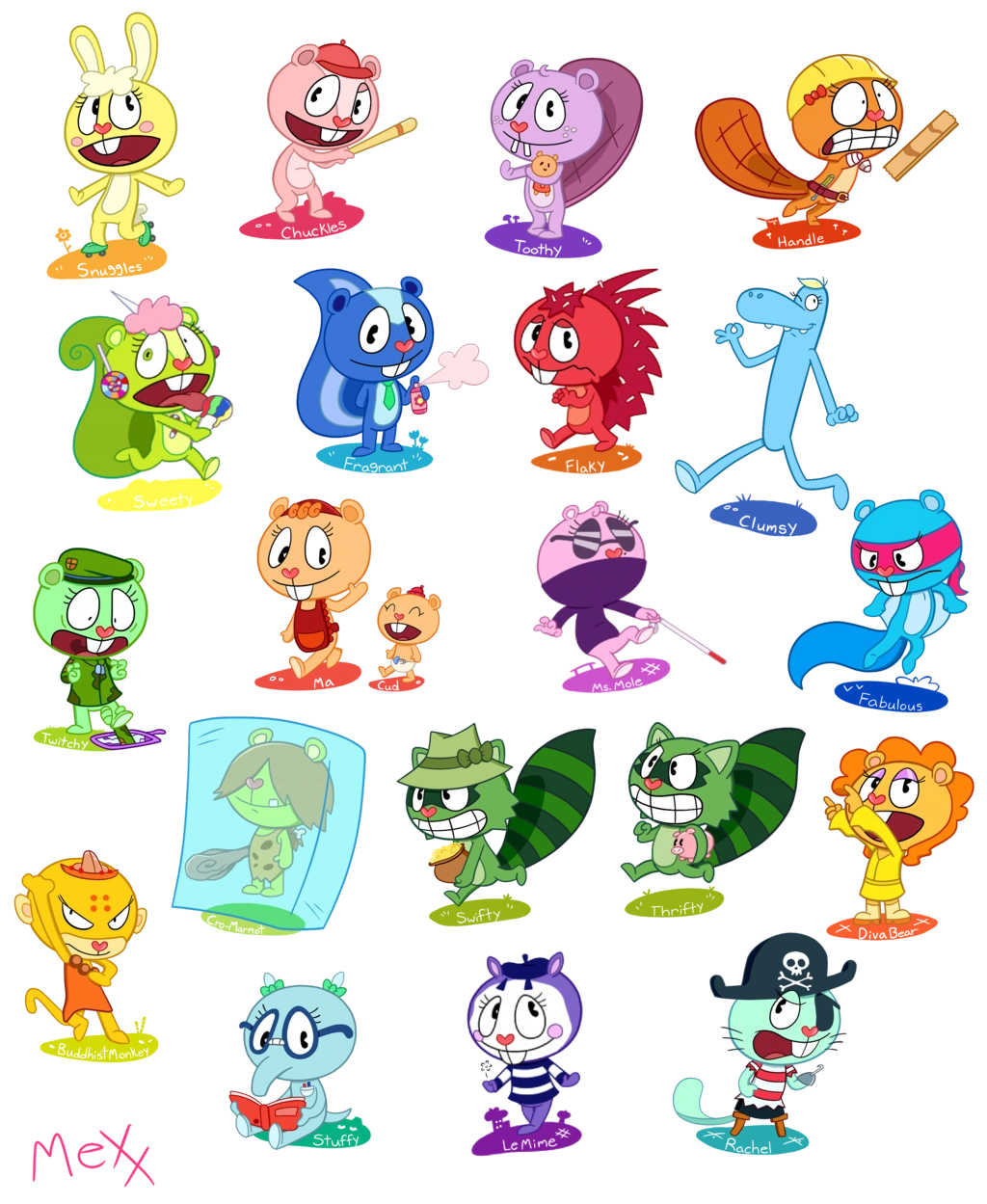 Gender switches Happy Tree Friends Fanon Wiki