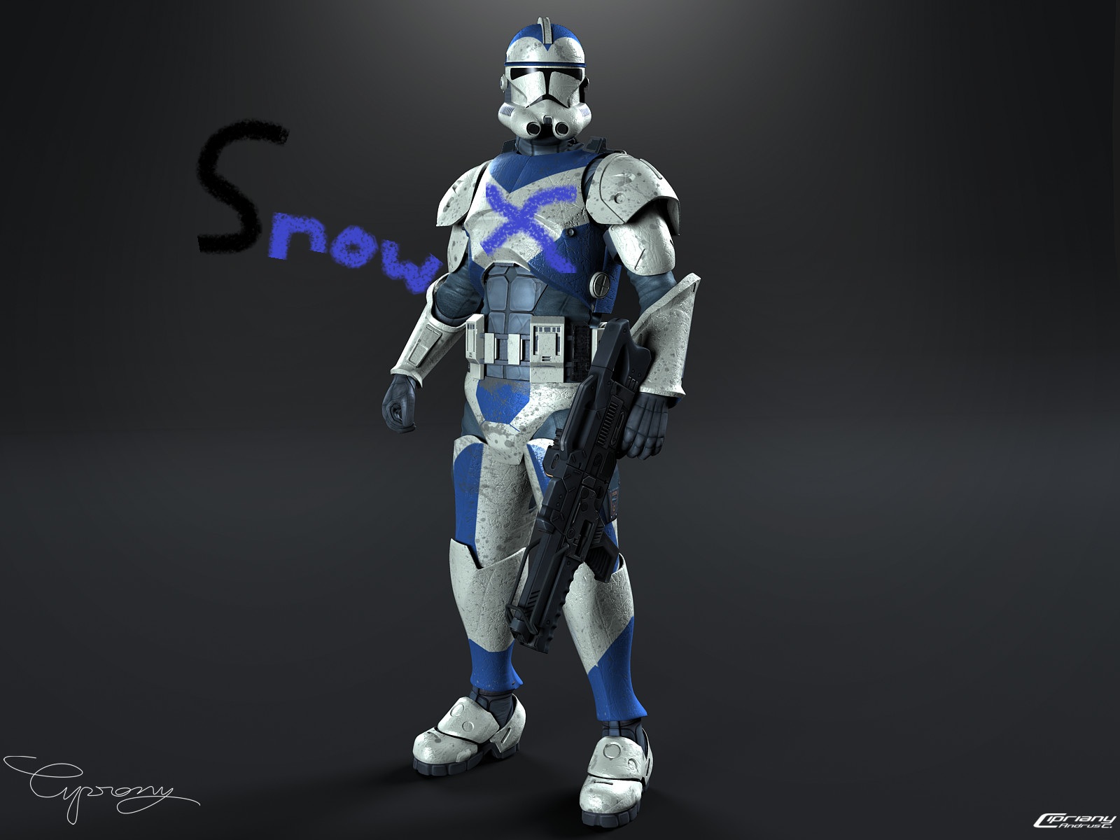 clone trooper snow armor