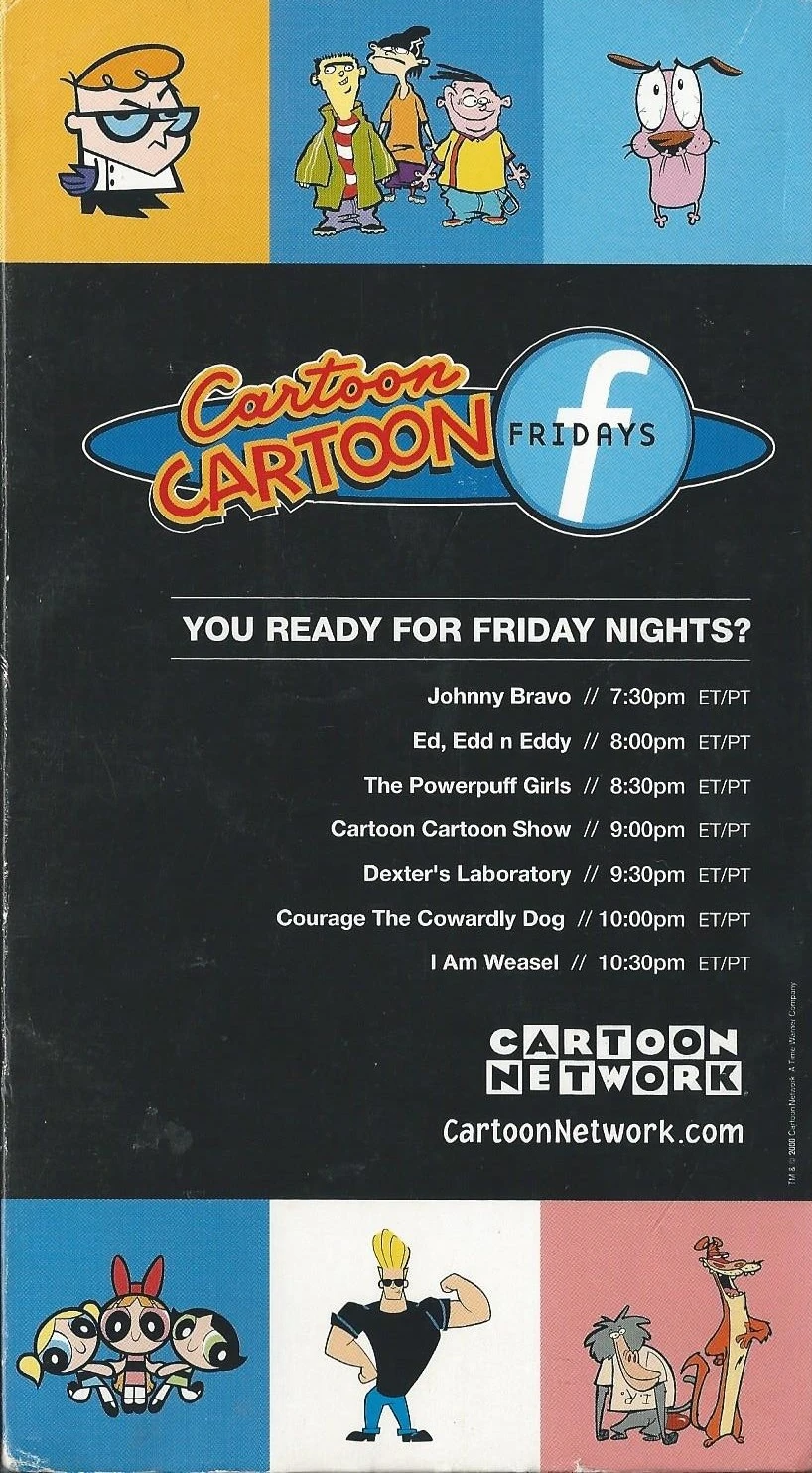 VHS tapes Cartoon Cartoon Fridays Wiki