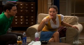 Penny eats