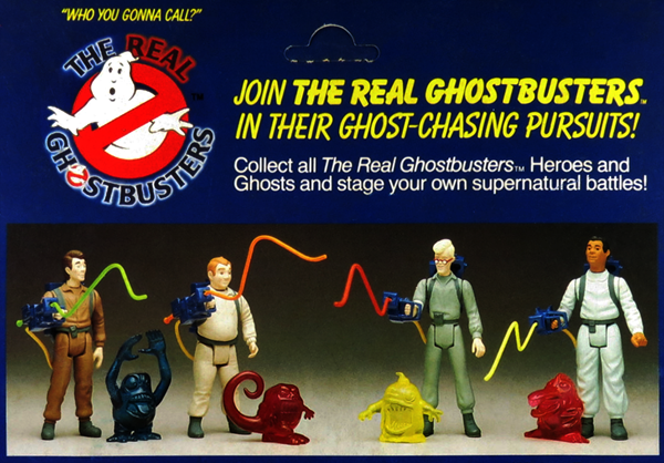 the real ghostbuster toys