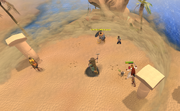 Fighting Keli's bodyguards