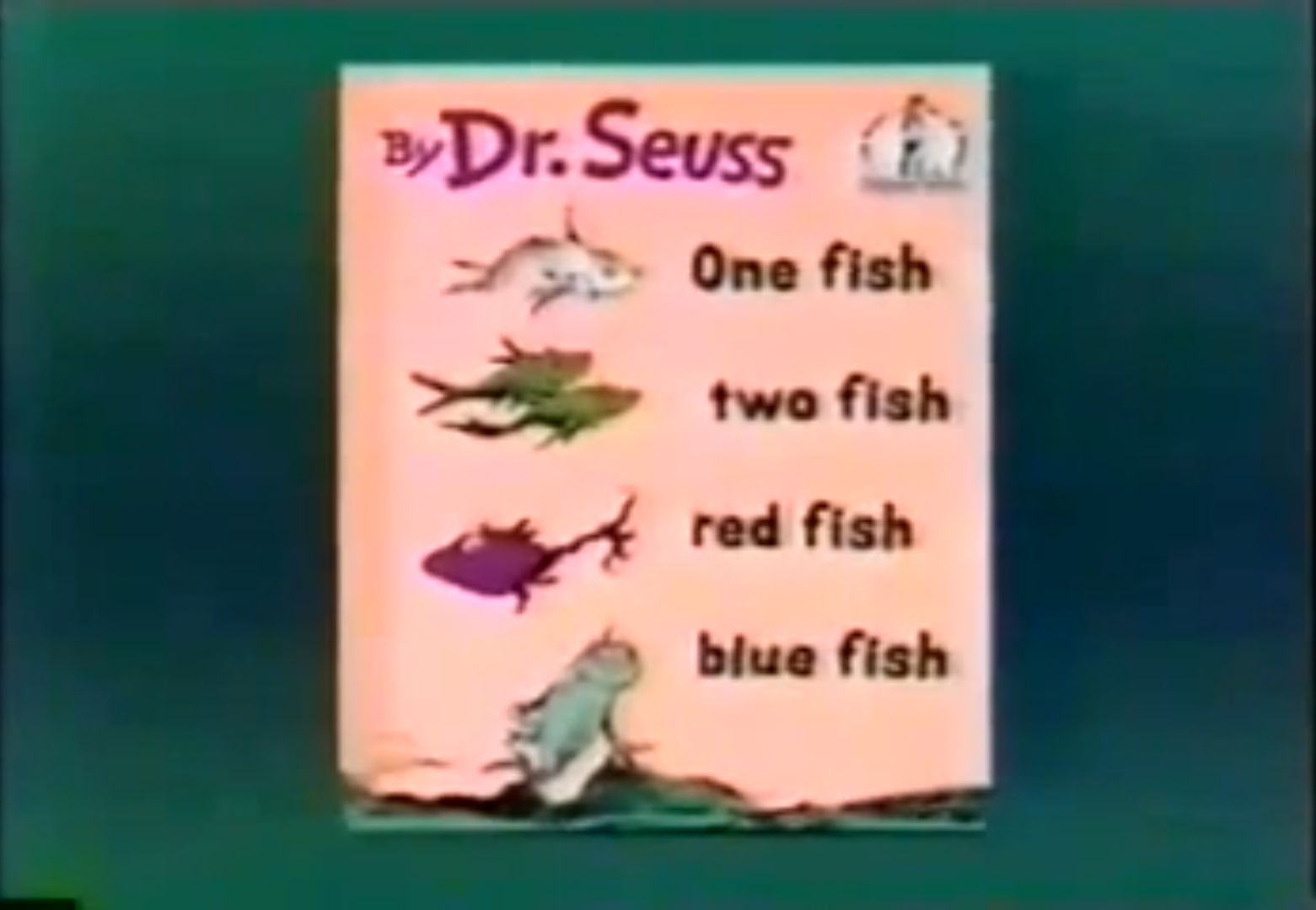 one fish two fish red fish blue fish book
