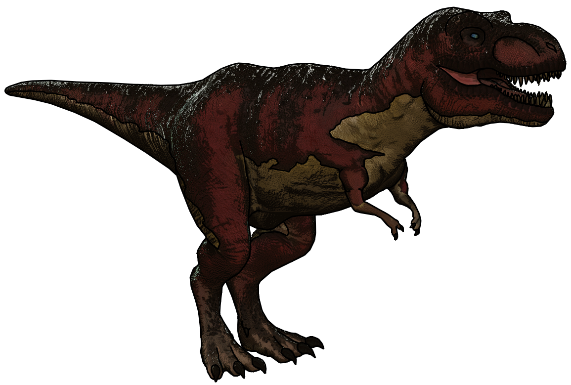 red and black trex