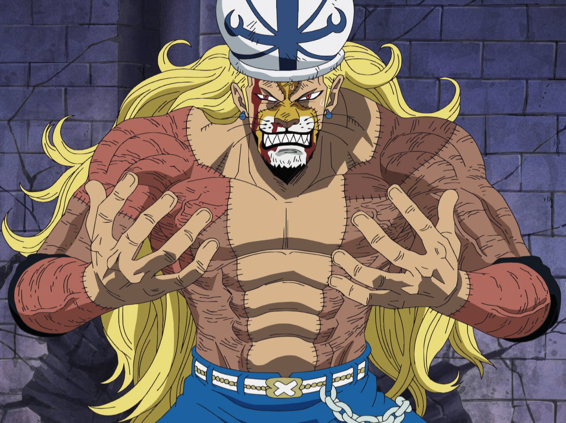 Image Absalom Shirtless Png The One Piece Wiki Manga Anime